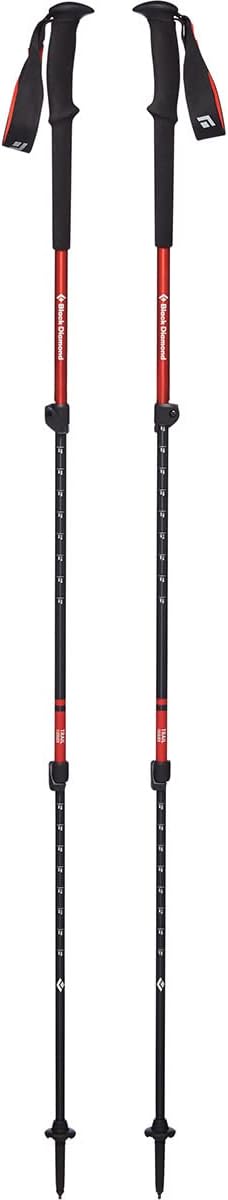 BLACK DIAMOND Trail Trekking Poles (Pair) | Lightweight Aluminum Hiking Poles | Natural, Cork, or Foam Grips | FlickLock A...