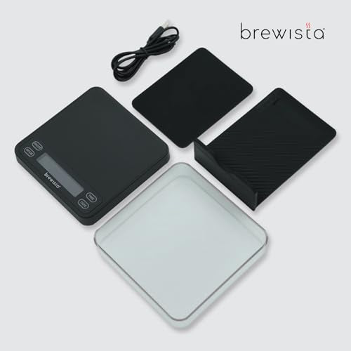 Brewista Smart Coffee Scale III with Timer, 2kg/0.1g High Precision Scale for Espresso and Pour-Over Coffee, Portable Mini...