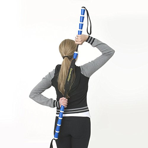 ProStretch StretchRite, Physical Therapy Stretching Strap with Grip Handles for Sore and Tight Muscles, Includes Coaching ...