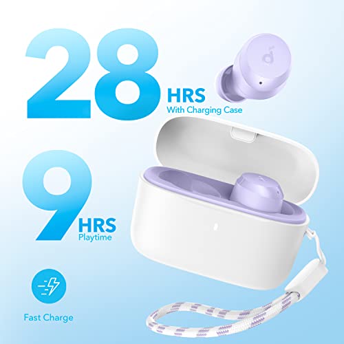 Soundcore by Anker A20i True Wireless Earbuds, Bluetooth 5.3, App, Customized Sound, 28H Long Playtime, Water-Resistant, 2...