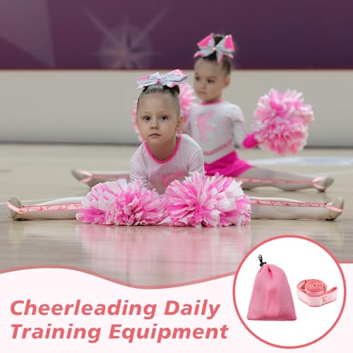 Soulchen 12 Sets Stretching Strap with 8 Loops for Kids Include 12 Storage Bags 12 Children Gymnastics Stretching Strap fo...