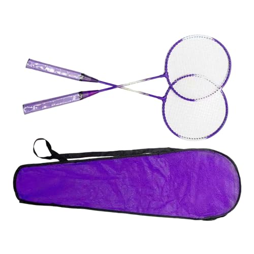 Badminton Rackets Badminton Equipment 1 Pair Badminton Racquets Set Shuttlecock Racket for Couples Family Exercise Lawn Be...