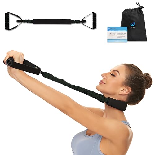Neck Stretcher Exerciser, FSA/HSA Eligible, Cervical Traction Device for Neck Pain Relief and Spine Alignment. Portable Ne...