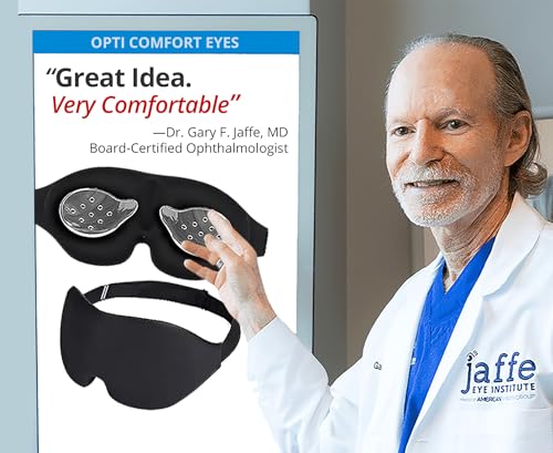 Sleep Mask for Cataract & LASIK Recovery – 3D Contoured Eye Protection for Comfortable Sleep
