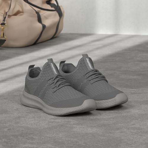 FUJEAK Men Running Shoes Men Casual Breathable Walking Shoes Sport Athletic Sneakers Gym Tennis Slip On Comfortable Lightw...