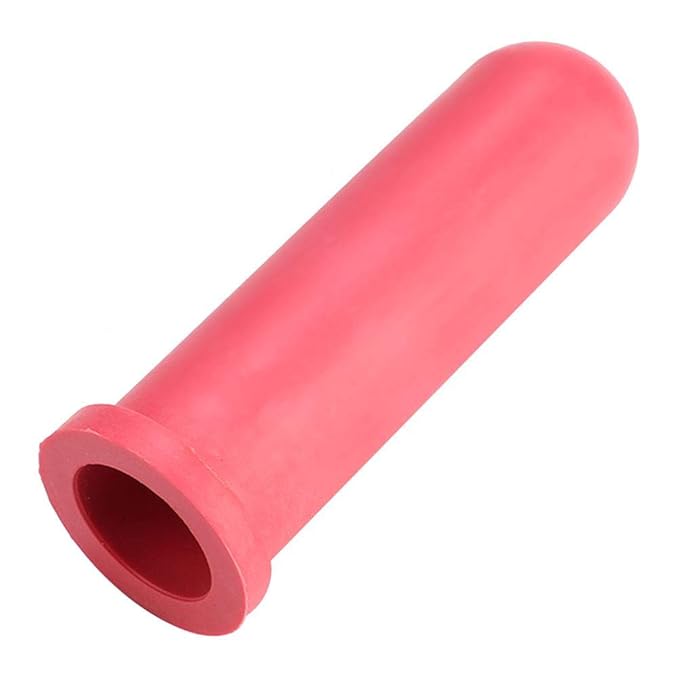 5Pcs Calf Milk Drink Nipple, 10cm Length Rubber Calf Feeding Bottle Nipple Small Animal Nursing Bottle Nipples Farm Animal Feeding Supplies