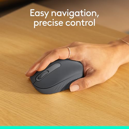 Logitech M196 Bluetooth Wireless Mouse, Compact and Portable Mouse for Laptops, Tablets and More, 12-Month Battery, Smooth...