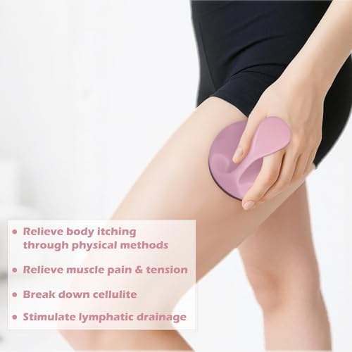 iunxkmi Lymphatic Massage Roller for Cellulite Remover Body Sculpting - Handheld Cellulite Massage Tool for Body Bloat Blo...