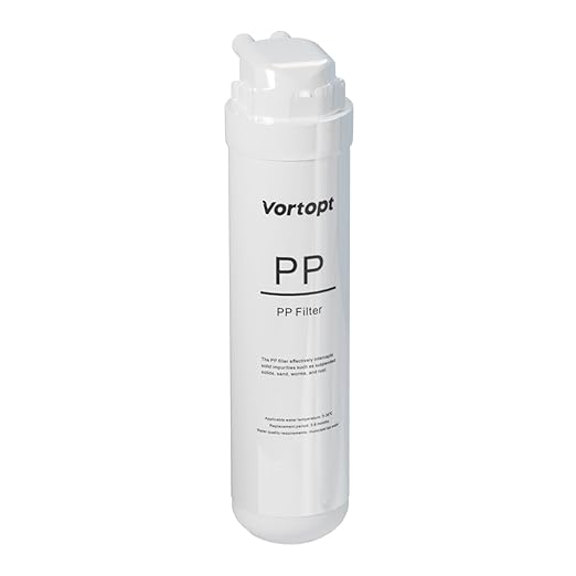 DF1 Ultra-Filtration Water Filter System Replacement Filter, 0.01μm, 2000 GPD, 4-Stage, Polypropylene, NSF Certified, 11 inches, 1 Piece
