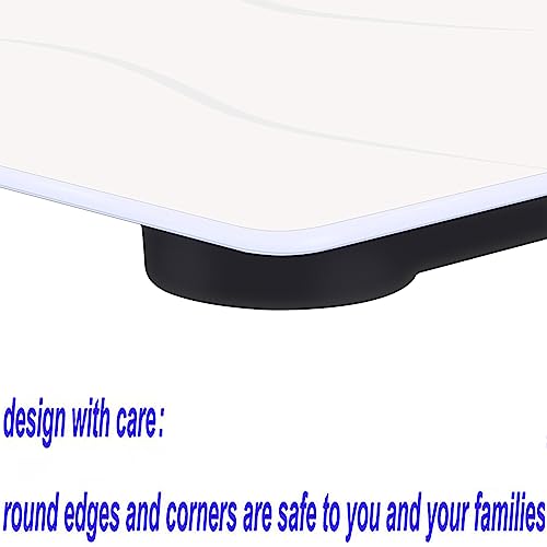 Scale for Body Weight, Digital Bathroom Scale, Weight Scales for People,Body Scale,White,Max:400LB/180KG,2 Weighing Units:...