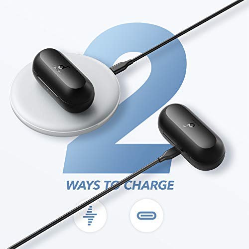 Soundcore by Anker Life A1 True Wireless Earbuds, Powerful Customized Sound, 35H Playtime, Wireless Charging, USB-C Fast C...