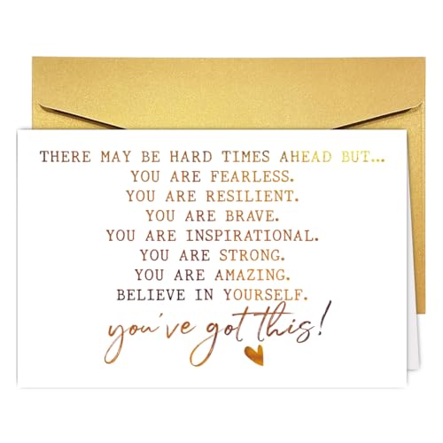 PUGAILA Heartfelt Encouragement&Support Card, Sympathy, Get Well, Affirmation, Positive Sobriety, Thinking of You, Speedy ...