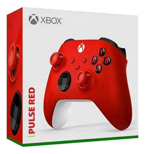 Xbox Wireless Gaming Controller (2025) – Pulse Red – Play on Xbox, Windows, Android, iOS, FireTV Sticks, Smart TVs, VR Hea...