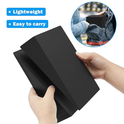 Inlisy Foam Wedge Slant Board, 2-pcs Update Calf Stretcher, Squat Wedges for Yoga, Foot Rehabilitation and Stretching, and...