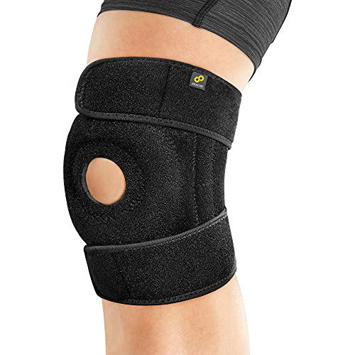 Bracoo Knee Stabilizer Support Brace, Open-Patella Support - Joint Pain Relief for Sprains, Arthritis, MCL, LCL, Sports In...