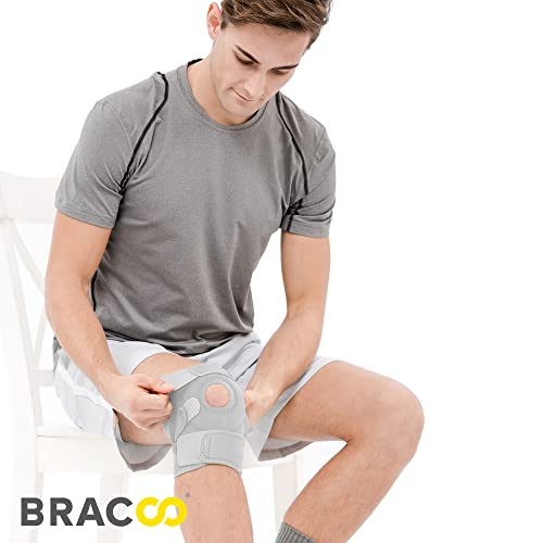 Bracoo Knee Support Brace for Men Women, Adjustable Compression Sleeve Wrap Patellar Pad Tendon - Arthritis Pain, meniscus...