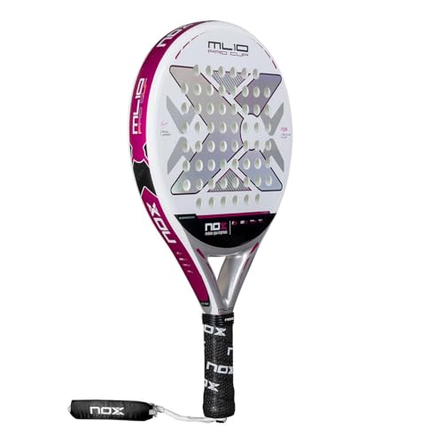 Padel Racket ML10 Pro Cup Silver by Miguel Lamperti 2025 | Lightweight Pala Padel | Carbon Frame & HR3 Core | Enhanced Spi...