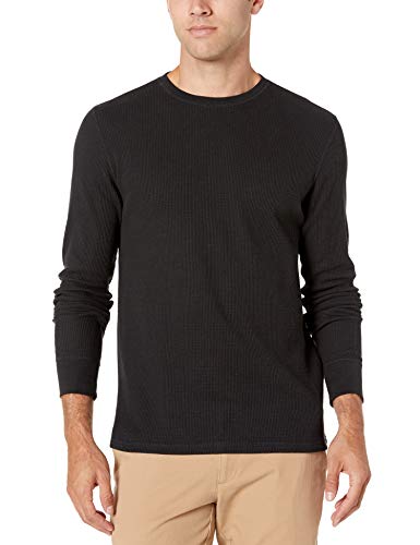 Amazon Essentials Men's Long Sleeve Slim-Fit Waffle Shirt