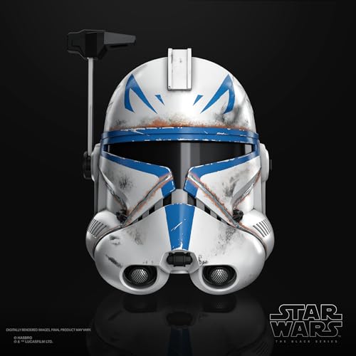 STAR WARS The Black Series Clone Captain Rex Premium Electronic Helmet, Ahsoka Adult Roleplay Item, Ages 14 and Up
