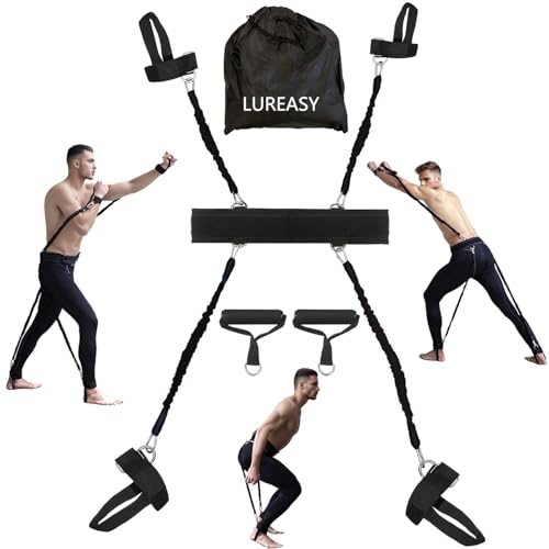 LUREASY 12pcs/Set Boxing Resistance Bands, Boxing Equipment,Training Equipment, Boxing Trainer, Boxing Gear, Latex Resista...