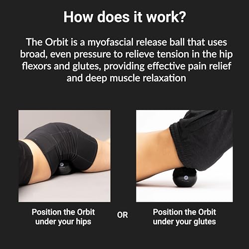 Aletha - Hip Flexor Release Ball by The Original Inventor of The Hip Hook™ | Psoas Massage Ball for Pain Relief & Trigger ...