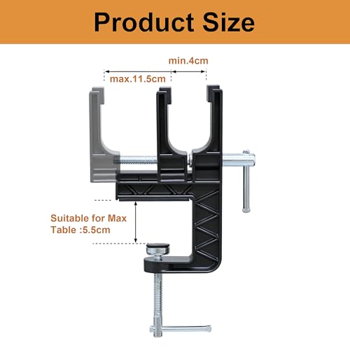 GALLOP Ski Vise - All Metal Tuning and Waxing Adjustable Angle,Ski Snowboard Clamp with Rubber Pads,Stable Ski Snowboard T...