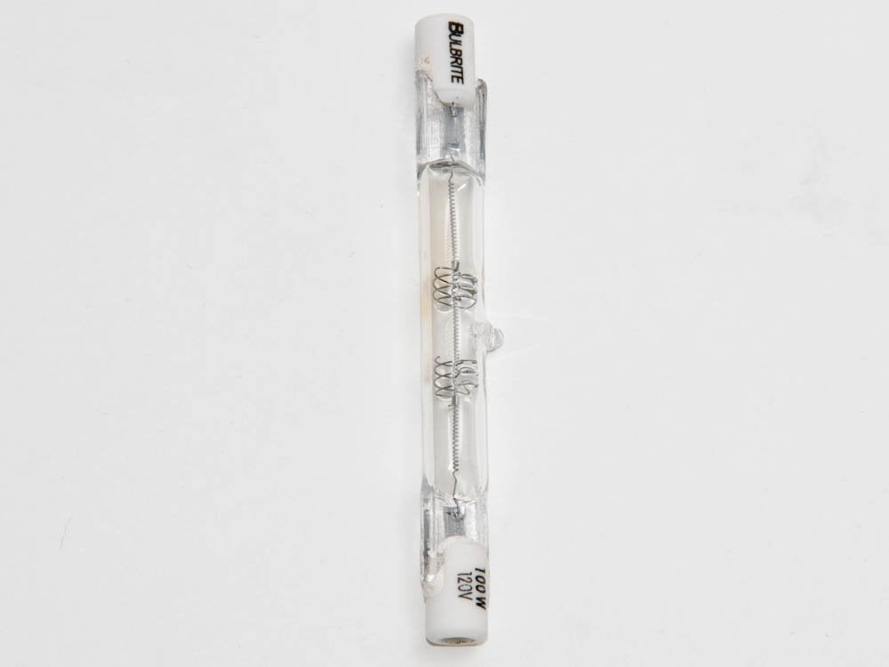 Bulbrite Q100T3/S 120-Volt Halogen Short J-Type Torchiere Bulb  100-Watt  100W