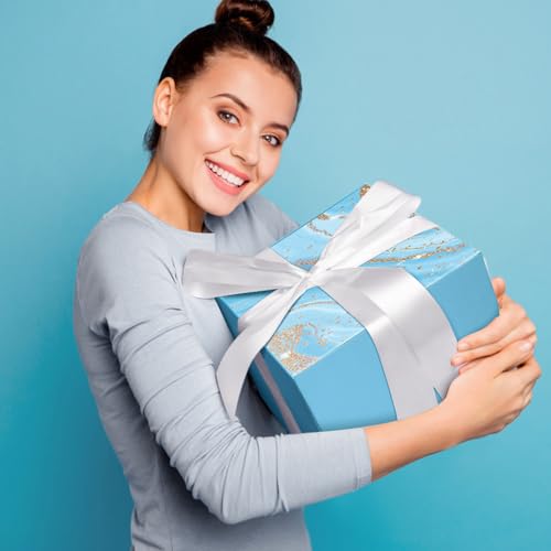 Self Care Get Well Soon Gifts for Women, Luxury Ocean Spa Gift Basket with Flannel Blanket - Unique Birthday Christmas Mot...