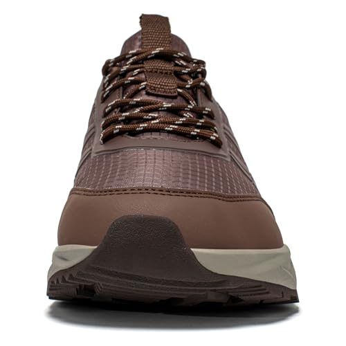HOBIBEAR Men's Trail Hiking Shoes Wide Fit - Lightweight Low Top Breathable Sneakers for Walking, Trekking & Outdoor Adven...