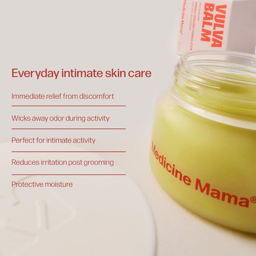 VMAGIC by Medicine Mama Organic Vulva Balm – Intimate Skin Care, Menopause Support – Relieves Feminine Dryness, Itching & ...