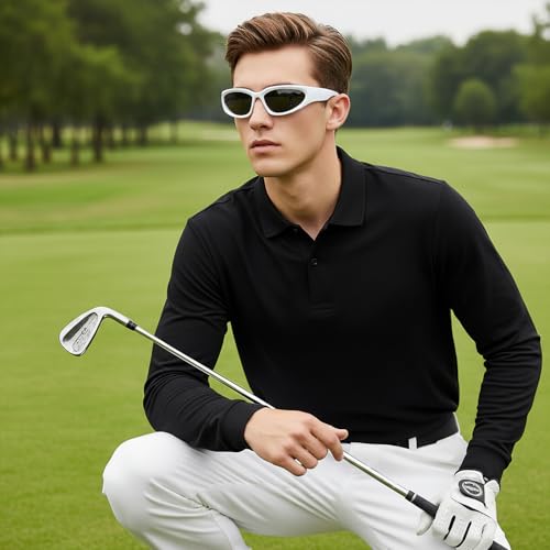 kimorn Y2K Wrap Around Polarized Sunglasses Womens men Swift Oval Fashion Sport Shades Sun Glasses K1273
