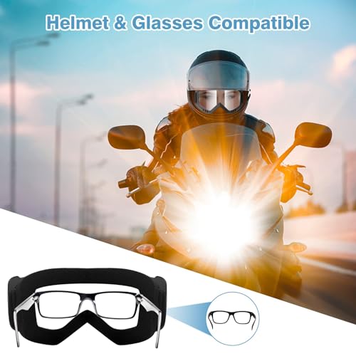Lievermo Dirt Bike Goggles for Motorcycle, ATV, Motocross, Ski, and Racing Helmet