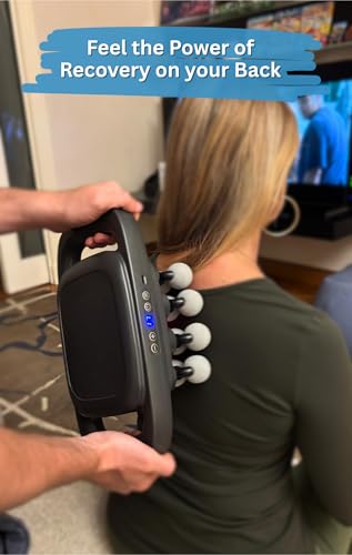 LEVILO 8 Head Massage Gun Deep Tissue for Neck, Shoulder, Back Massager – Massage Gun Deep Tissue for Muscle Recovery – Qu...