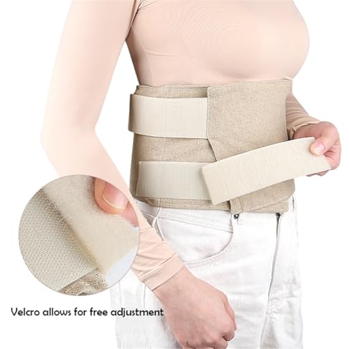 Waist Acupressure Massage Belt, Flower Shaped Acupuncture Mat Strap, Adjustable Wrap Around Lumbar Cushion Support Pillow ...