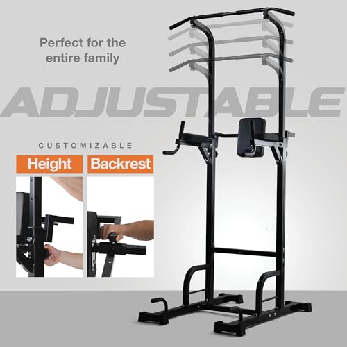 Pull Up Bar Free Standing - Power Tower, Multi-Functional Pullup Dip Station, Calisthenics Equipment Station For Home Gym...