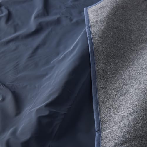 NorSari Sport Blanket and Wearable Wrap, The Oslo Sport, Tech Blue Performance Poly