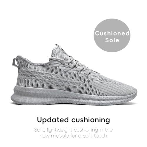 XKOWUO Women's Tennis Running Walking Shoes Slip on Casual Non Slip Athletic Workout Gym Sneakers Fashion Lightweight Brea...
