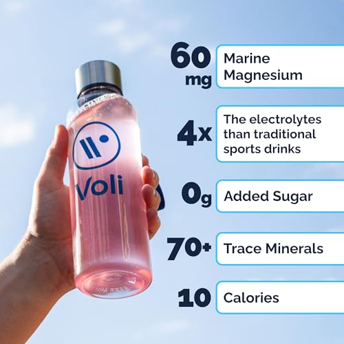 Voli Electrolytes Powder Packets | No Added Sugar Electrolyte Drink Mix for Hydration | Keto & Fasting Friendly, Natural S...