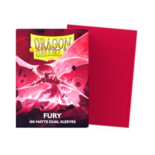 Dragon Shield | Matte Dual Standard Size Card Sleeves | 100 CT - Smooth & Tough Premium TCG Sleeves - Compatible with Poke...