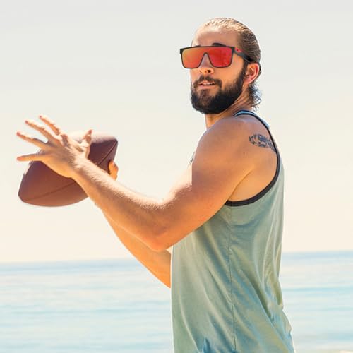 VIAHDA Sports Polarized Sunglasses For Men Cycling Driving Fishing Running Golf Sun Glasses Women 100% UV Protection HD6015