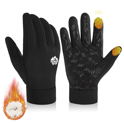 RIGWARL Kids Winter Gloves Boys Girls, Water-Repellent Warm Thermal Youth Gloves, Touchscreen Anti-Slip for Teens 3-15 Years