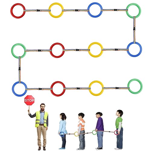 12pcs Toddlers Walking Ropes, Children Detachable Transition Rope Preschool Walking Rope Kids Walking Rope Line for Presch...