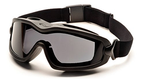 Pyramex Safety Products GB6420SDT V2G Plus Safety Glasses, Gray Anti-Fog Dual Lens