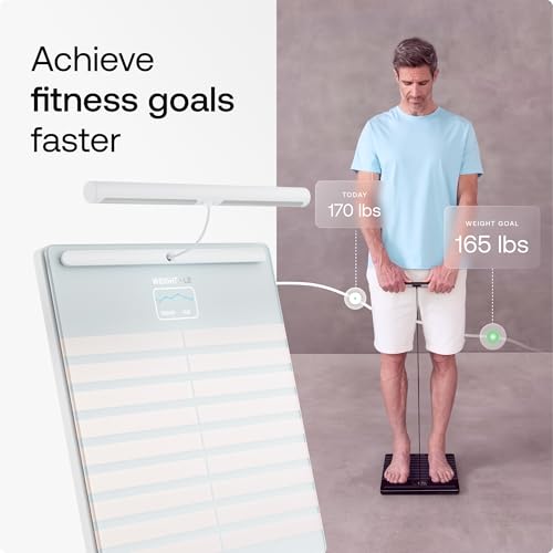 WITHINGS Body Scan - Smart Scale with Segmental Body Composition Analysis, Weighing Scales Body Weight & Vascular Age, Vis...