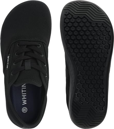 WHITIN Women's Wide Toe Box Minimalist Barefoot Shoes + Zero Drop Sole