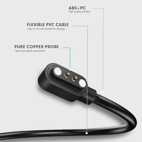 Lamshaw Compatible for COROS Heart Rate Monitor Charger, Charging Replacement Cable Compatible for COROS Heart Rate Monito...