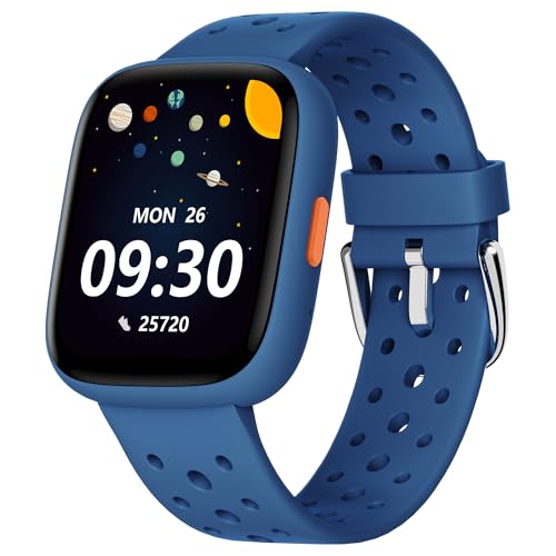 BIGGERFIVE Smart Watch for Kids No APP No Phone Needed, 1.8" Fitness Tracker Watch Pedometer, Heart Rate, Sleep Monitor, I...