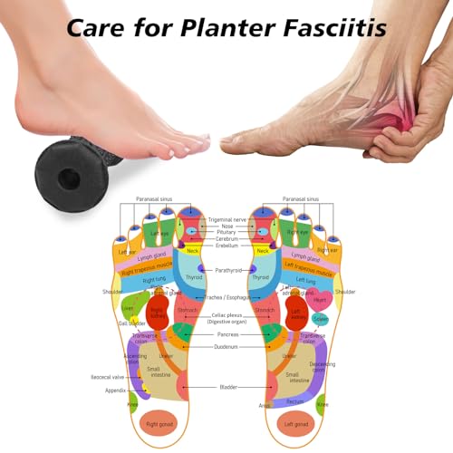 QLDT Plantar Fasciitis Relief,Foot Roller,Foot Massager Roller for Arch and Heel Pain Relief,Care for Plantar Fasciitis,De...