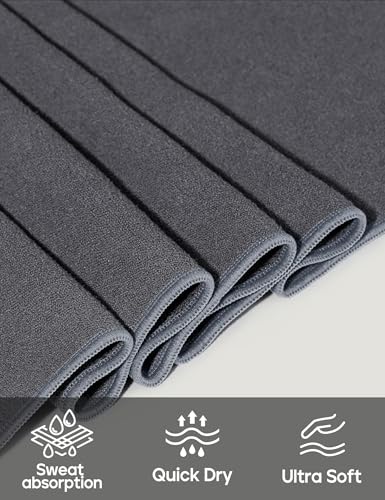 Heathyoga Yoga Mat Towel Non Slip for Hot Yoga Towel with Silicone Grip & Free Spray Bottle, 72"X26" Extra Large Microfibe...