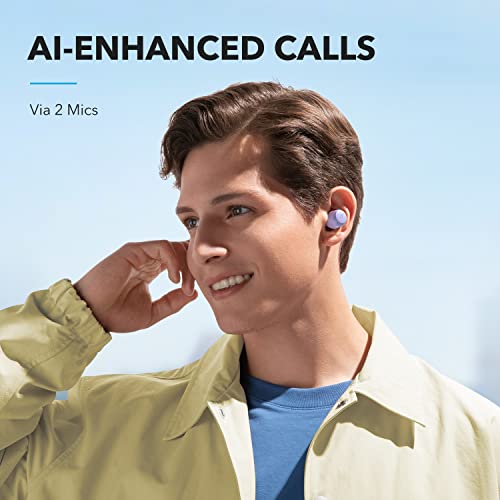Soundcore by Anker A20i True Wireless Earbuds, Bluetooth 5.3, App, Customized Sound, 28H Long Playtime, Water-Resistant, 2...